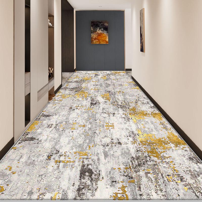 Modern Abstract Runner Corridor Carpet Living Room Decoration Home Hall Hallway Long Rugs Stairs Entryway Non-slip Anti Slip Mat