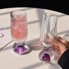 Exquisite Glass Stemmed Cup 170ml Juice Cup Creative Beer Cup  Wine Tasting