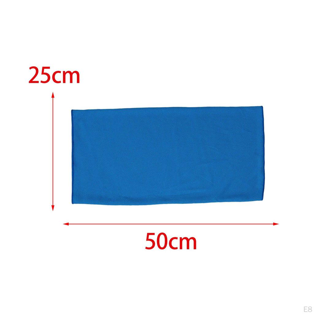 Cooling Band Exercise Wrist Sweatband Sweat Absorbing Wristband for Men Women Gym Sports Fitness