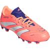 Adidas Predator League Comfortable Soft Non-Slip Shock Absorbing Wear-Resistant Low-Top Soccer Shoes Kids Soccer Shoes Pink White Orange JI1145