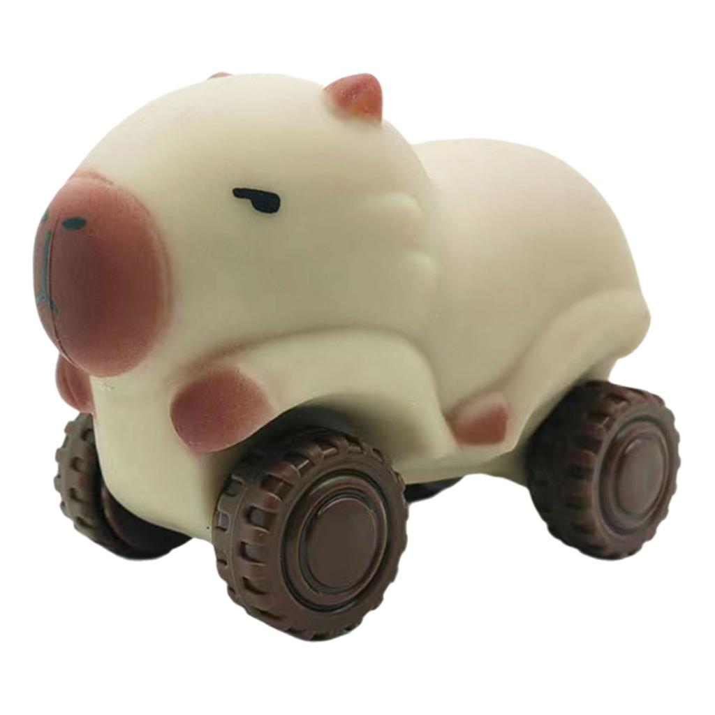 Lovely Stress Relief Capybara Car Toy Portable for Relaxation and Comfort for Home and Office Supplies or Travel Use