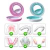 Portable Denture Storage Case Dental Retainer Orthodontic Mouth Guard Container Plastic Box Oral Hygiene Supplies Organizer
