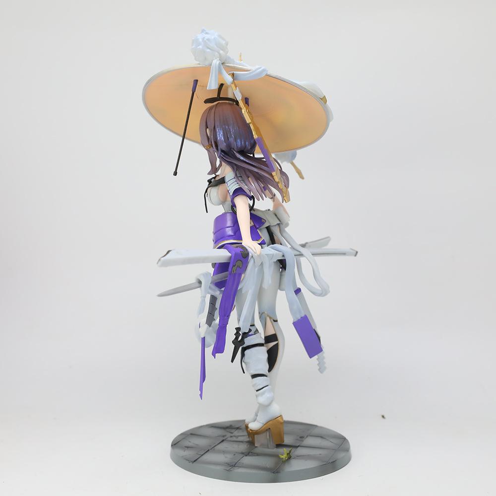 Anime GK PVC Model 25cm Nikki Red Lotus Victory Goddess Statue Collection Figure Toy
