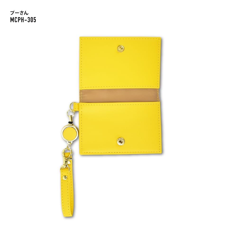 Winnie the Pooh Funny Face Friends Bifold Pass Case MCPH-305
