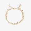 New Design Fashion Stainless Steel 18K Gold Plated Colorful Braided Rope String Bracelet