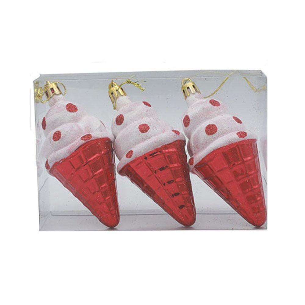 Electroplated Candy Pendant Plastic Xmas Tree Hanging Pendants Crafts Christmas Lollipop  Gift