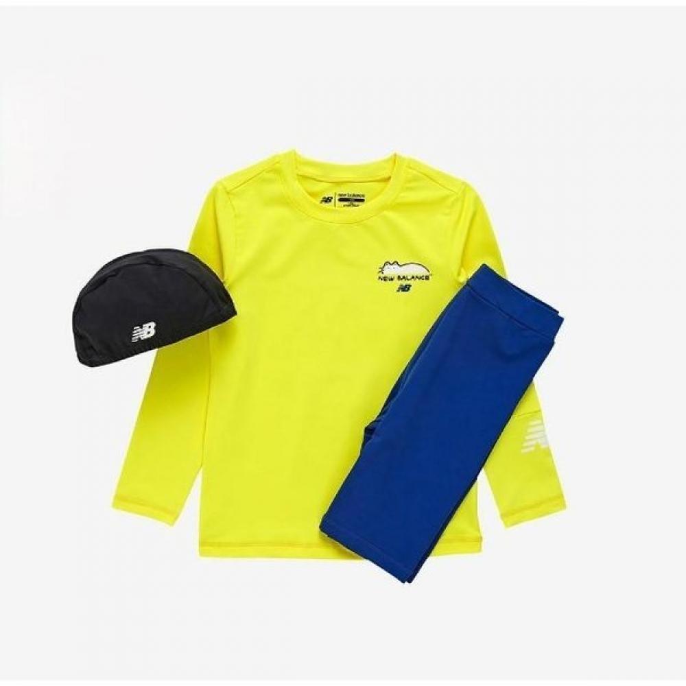 

New Balance Kids Jammer Rash Guard Set B1 Nk9rf2201u 31 41 NK9RF2201U 41 140