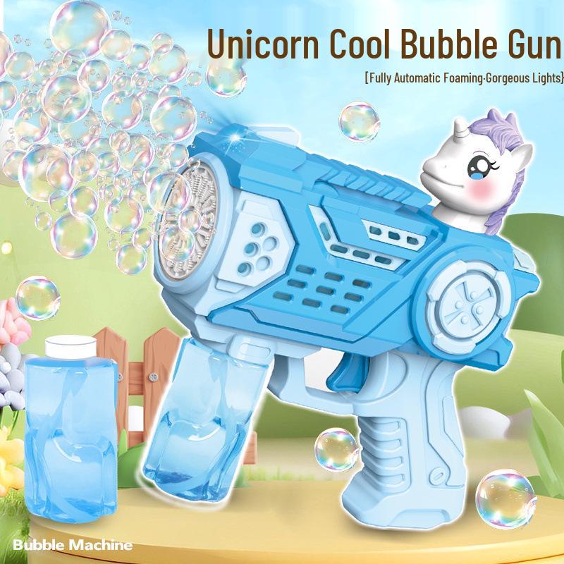 2025 Handheld Electric Bubble Blaster - Popular Kids' Toy