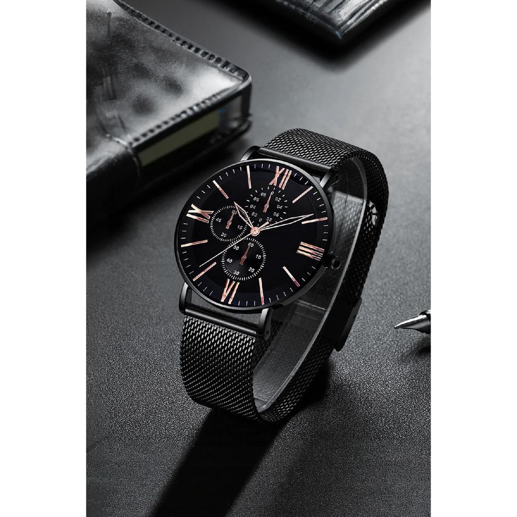 Men's Watch Wallet Belt Gift Set 20-003