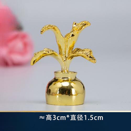 Buddhas Werkzeug aus Zinklegierung im chinesischen Stil, Amitabha Buddhas kleine Pagode, Kräuterornament des Apotheker-Buddha Feng Shui Buddhismus