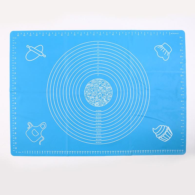 Silicone Kneading & Baking Mat - Heat-Resistant, Thick, Ideal for Dough, Noodles & Cutting