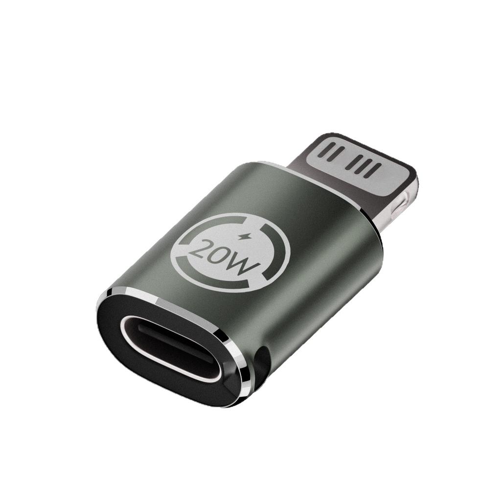 2pcs USB C Female To Lightning Male Adapter PD 20W Fast Charge, Type C To Apple Connector Converter for iPhone 14 15 iPad Charging Data Sync
