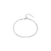 Modian Modian S925 Sterling Silver Flat Snake Bones Chain Bracelet Women European and American Temperament Minimalist Cold Style Knife Chain Jewelry