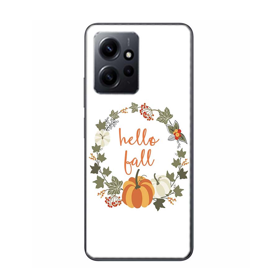 Pumpkin lantern Halloween Maple leaf Phone Case For Redmi Note 13 5G 14 Pro Plus Redmi 12 12C 13C 14C 10 10A 10C 9 9C 9T 9A 8 8A