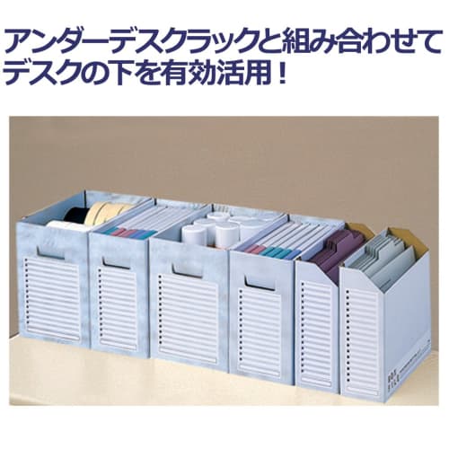 Plus File Box Economy Sample A4 Width 200mm 96-516 Blue