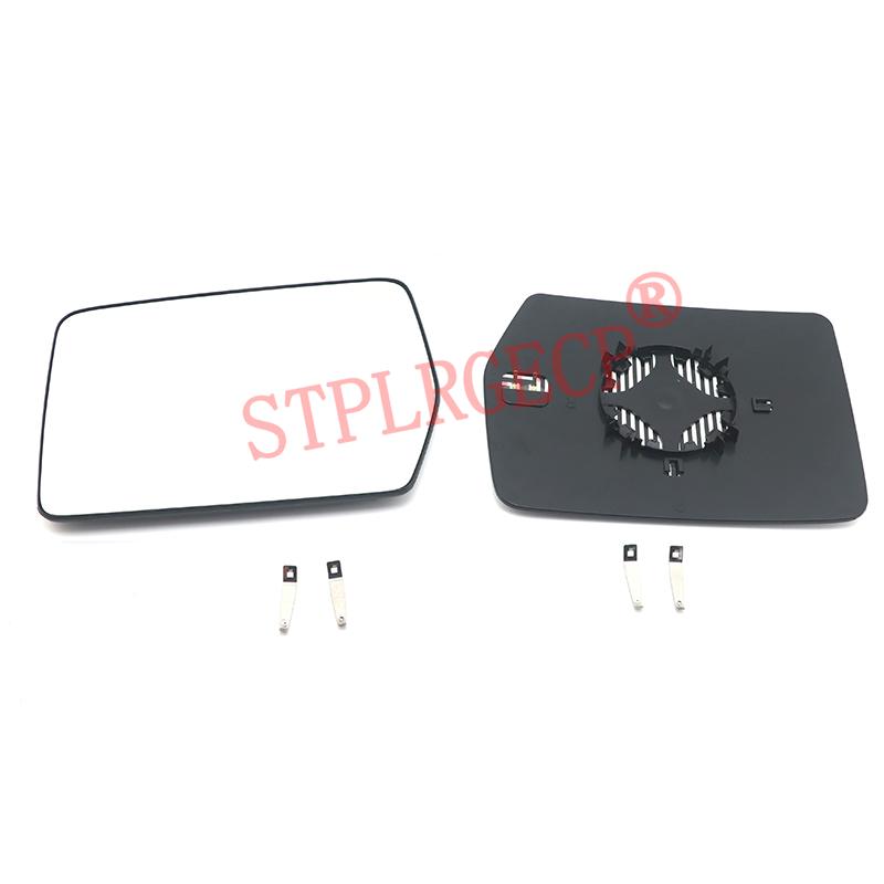 Stplrgecp Passenger Driver Side Left or Right Door Side Heated Wing Mirror Glass Lens for Ford F150 F-150 US Version 2004-2010