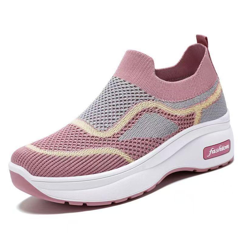 Mom Shoes, Thick-soled Casual Women's Shoes, Height-increasing Shoes, Breathable Shoes