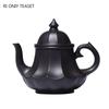 190ml Yixing Purple Clay Teapots Raw Ore Black Mud Tea Pot Creative Handmade Kettle Chinese Famous Zisha Teaware Customized
