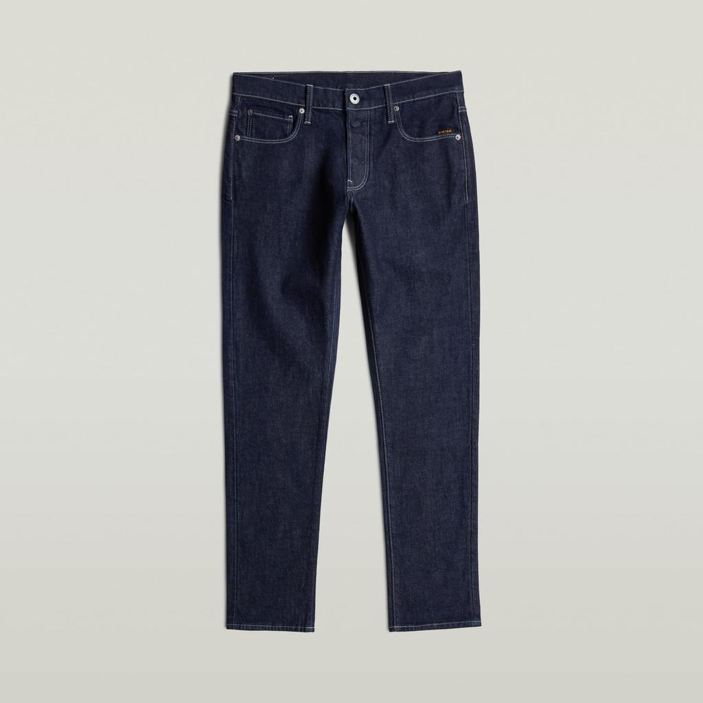 G-Star Jeans Men Denim Pants Straight Fit Navy 3301 Regular Tapered 51003-E611-082-W29/L30