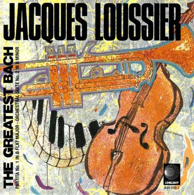 CD JACQUES LOUSSIER - The Greatest Bach  8440592 Limelight 1991 Europe Soul/Funk Used