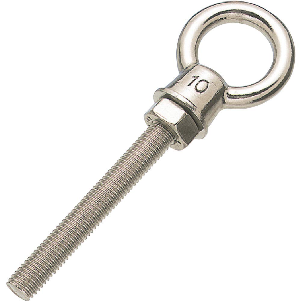 

TRUSCO Long Eye Stainless 100mm piece 1 K-Type Bolt, Steel, W5/8, (1 = bag) TLK-16W150