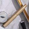 YAQI 88mm Solid Brass Material Safety Razor Handle for Men 12MM Diameter And 88mm Length Lightweight Comfortable Razor Handle