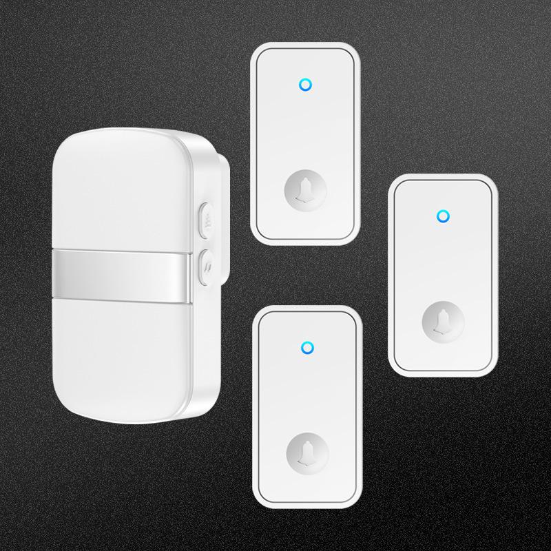 Wireless Waterproof Self-Powered Doorbell for Home with Ultra-Long Range and Remote Control for Elderly.