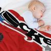 Hockey Throw Blanket Tourist Soft blankets and throws Baby Blankets