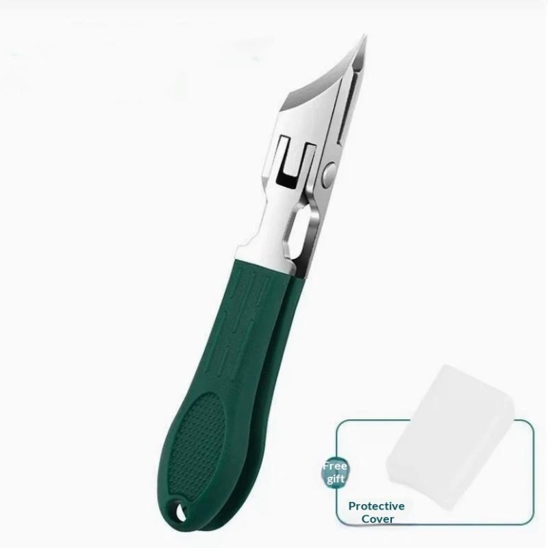1/3 Pièces Coupe-ongles Obliques Bec d'Aigle 25° Bord Incliné Coupe-ongles Anti-Éclaboussures Cuticule Remover Outil Manucure Pédicure