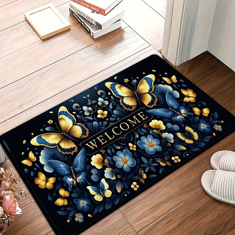 1pc Large Non-Slip Area Mat - Extra Large Floor Mat  Machine Washable Bathroom Kitchen Living Room Mat with Non