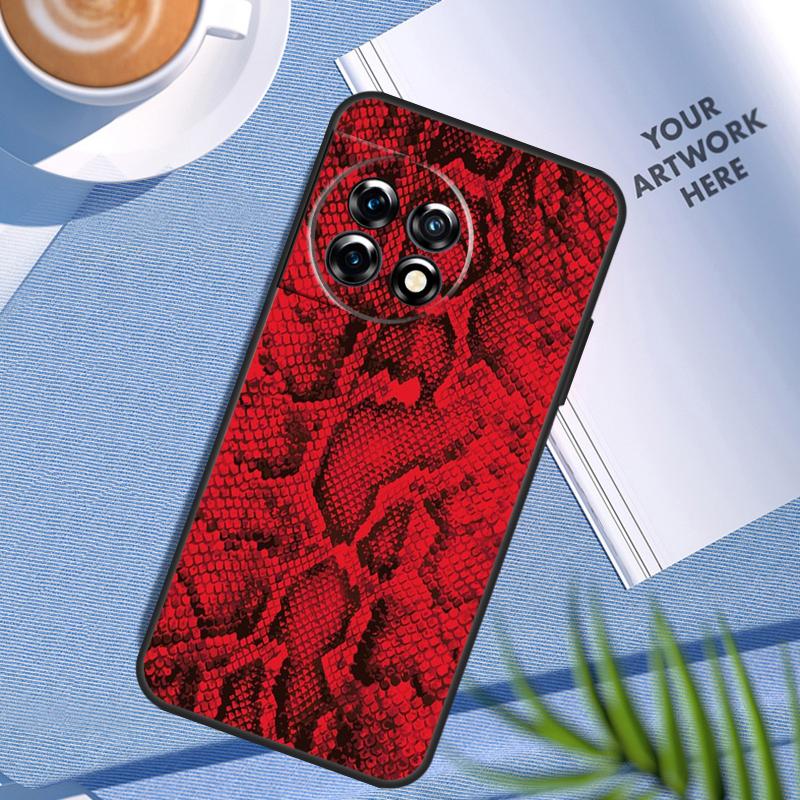 

Snake Skin Case For OnePlus Nord CE 5 3 4 Lite N20 N30 OnePlus 15 13 12 11 10T 13T 13R 8 9 10 Pro Cover OnePlus Nord 3