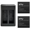 Action Camera Charging Charger 1550mAh X Charger X Compatible with XTU MAX2 Set, 2, 1,