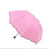 UV Protection Portable Sunshade Bloom In Water Women's Parasol Folding Rain Umbrella  Travel