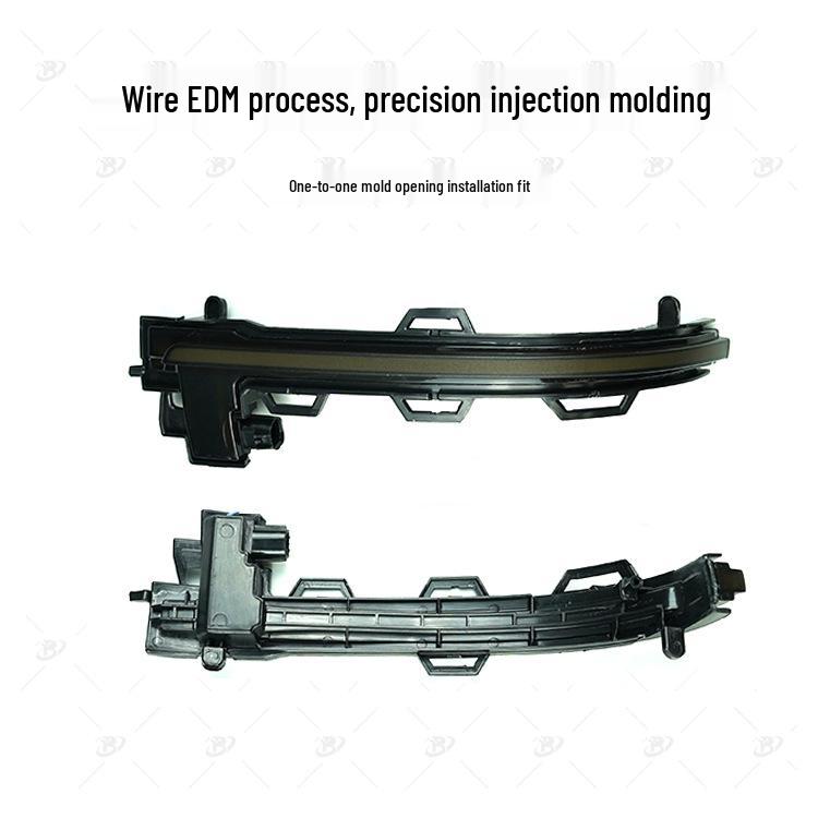 BMW X4 (2015+) Rearview Mirror Sequential Blue Turn Signal Light Modification