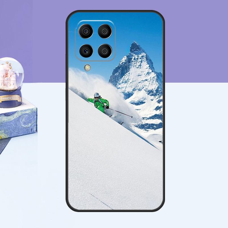 Ski Neige Snowboard Case For Samsung Galaxy M14 M54 M13 M23 M16 M11 M21 M31 M20 M34 M52 M32 M12 M36 M56 M15 M55