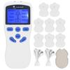 Muscle Stimulator Portable Electronic Pulse Massager with 8 Pads for Pain Relief TherapyUS Plug 100 240V