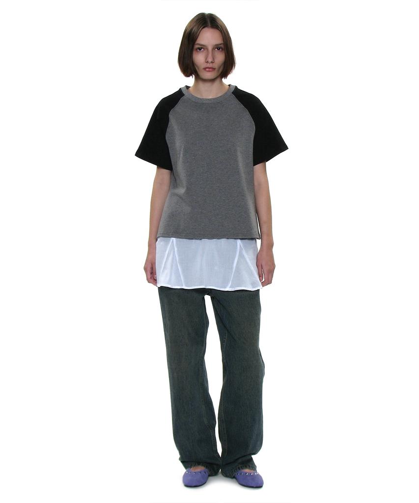 PARTIMENTO WOMEN Pwc Colorblock Oversized Everyday Tea_Charcoal