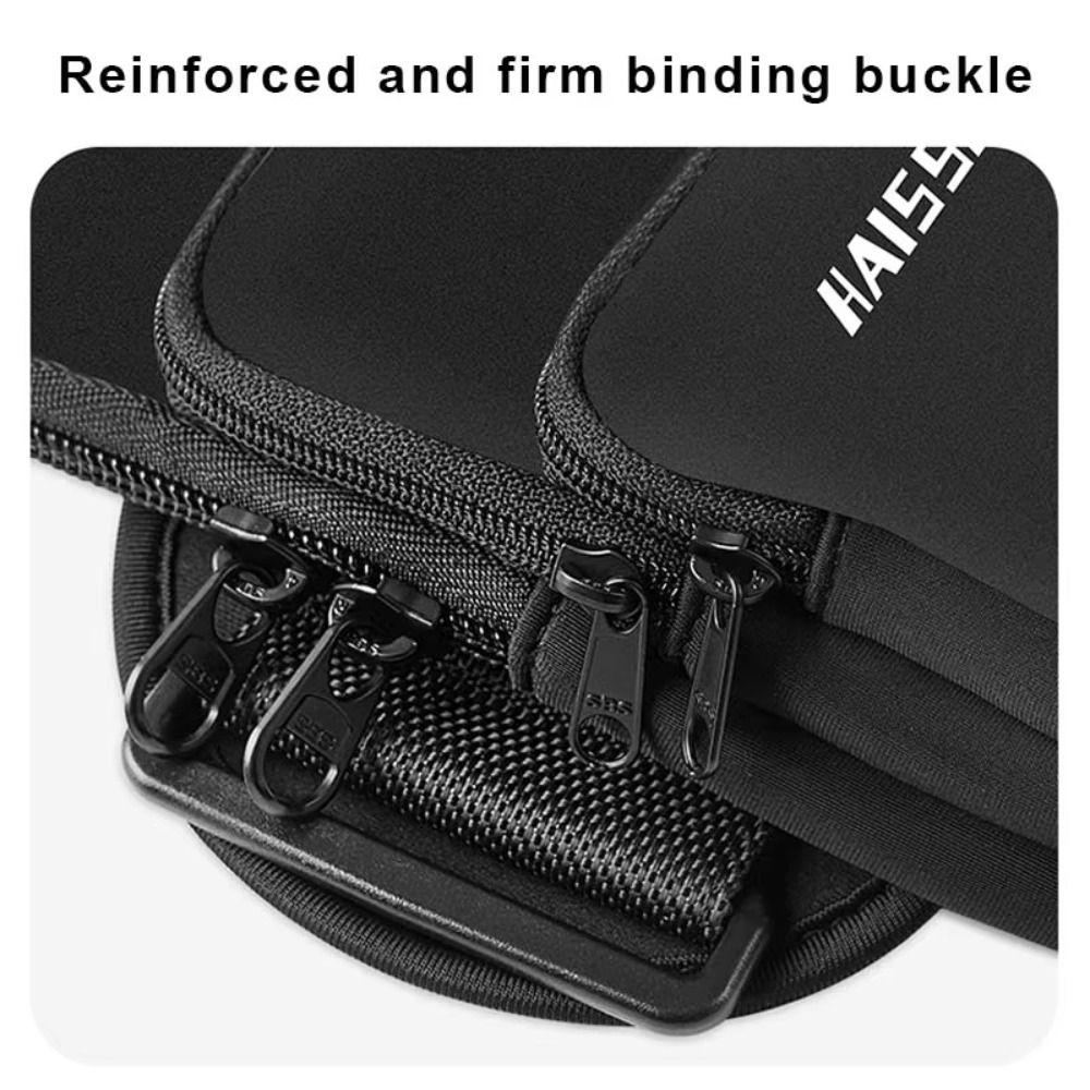Phone Holder Arm Band Pouch Three Pockets Mobile Phone Arm Bag Running Phone Bags Outdoor Sports