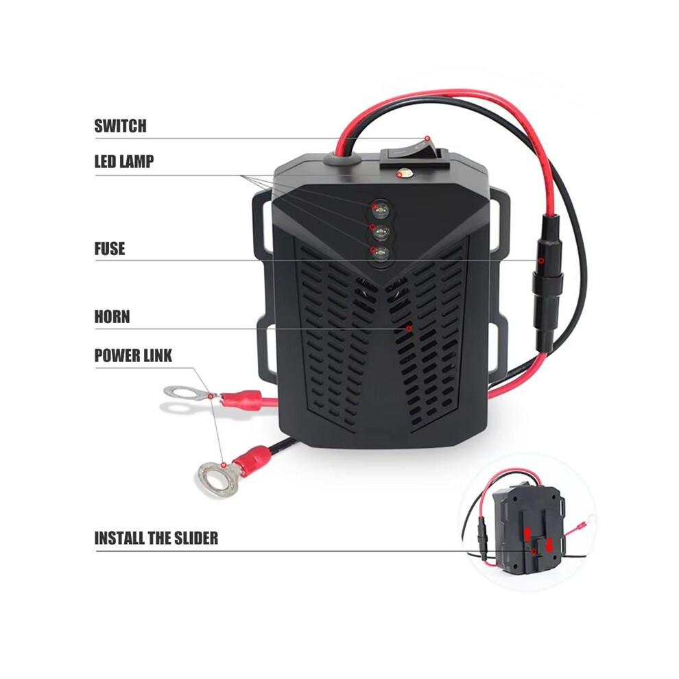 Auto Ultraschall Mäusevertreiber Auto Ungiftig Auto Rattenvertreiber 12V Betrieben Intelligenter Start-Stopp Mäuse im Auto Motor