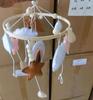 Nordic Cartoon Hanging Ornament: Felt Baby Crib Mobile Cloud Decoration & Wind Chime Pendant Toy Jewelry Material Pack.