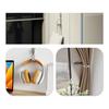 Pack Of 10 Christmas Garlands Ties for Mantles Stocking Holder Cable Organizers Reusable Silicone Adhesive Hook