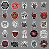 50 Pictures of Individual Dark Gothic Decorative Water Cup Suitcase Computer Skateboard Stickers