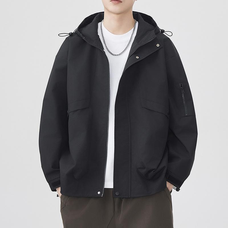 2025 Fall/Winter New Windproof Jacket Men's Regular Fashion Trend Men's Warmth