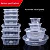Disposable Plastic Food Containers with Lids