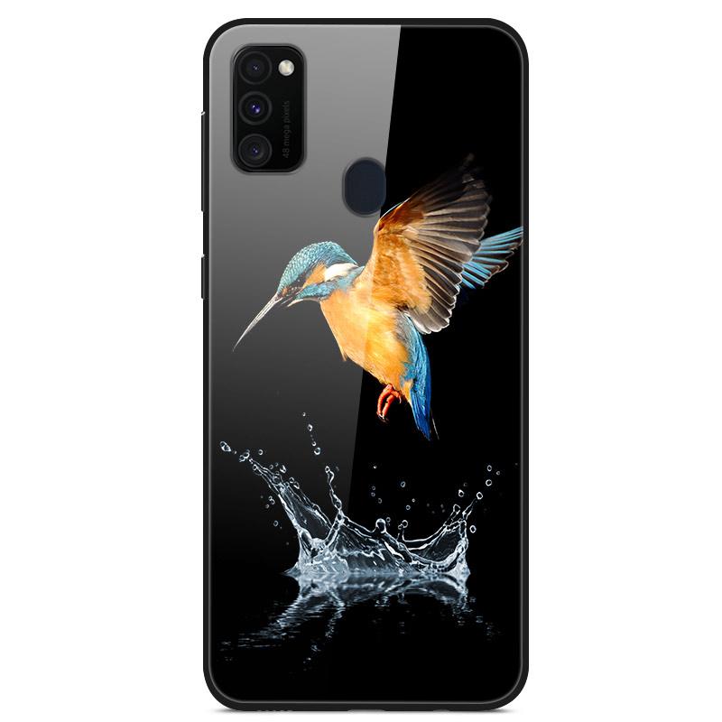 Popular Case For Samsung Galaxy M31 Case Tempered Glass Back Cover Case For Samsung M30s A21s M21 M31s A71 A51 Case Funda Coque
