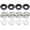 4X Carburetor Repair Kit Diaphragm Carb Float for Mikuni BST36 Suzuki Bandit 1200 GSF1200S 1997-2000 GSXR1100 1989-1992 GSF GSXR