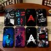 Rapper A-Anuel AA R-Real Phone Case Black Silicone Soft For Samsung Galaxy A73,A72,A71,A70,A53,A52,A51
