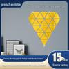 15CM Equilateral Triangle Acrylic Mirror Wall Sticker for Living Room Decoration