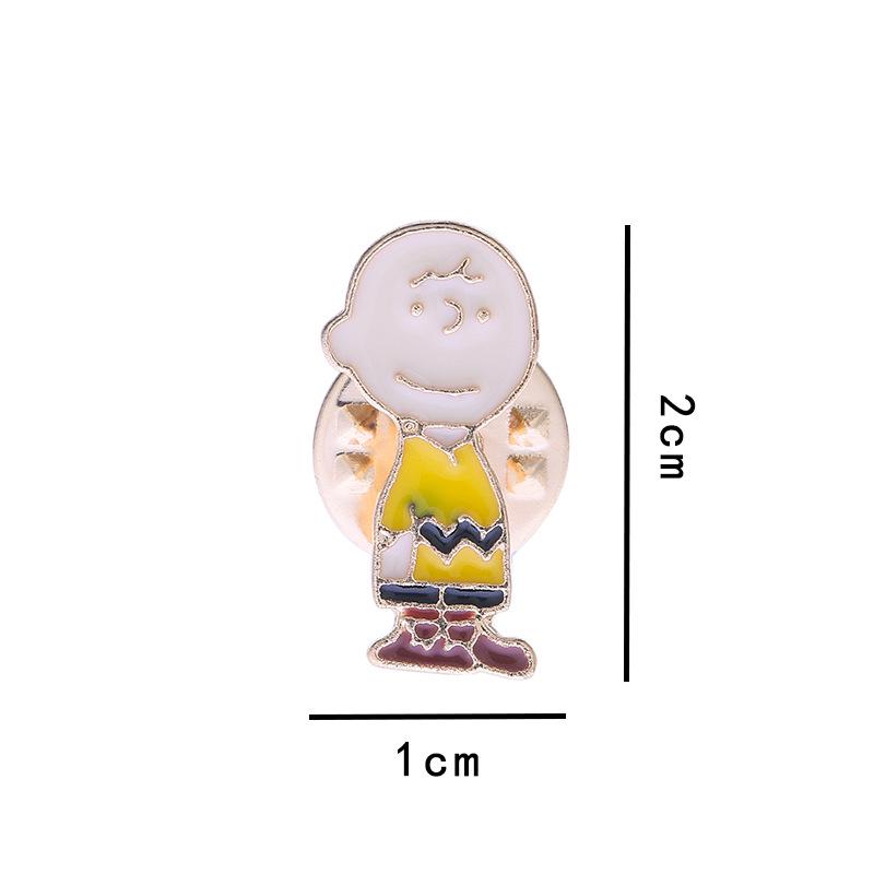 Snoopy Cartoon Enamel Pin Brooch - Cute Japanese Animal Accessories