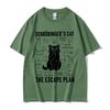 Schrodinger Cat Lovers Funny Meme Tshirt Summer Unisex Women Casual Cotton Vintage Streetwear Unisex Oversized Short Sleeve Tees